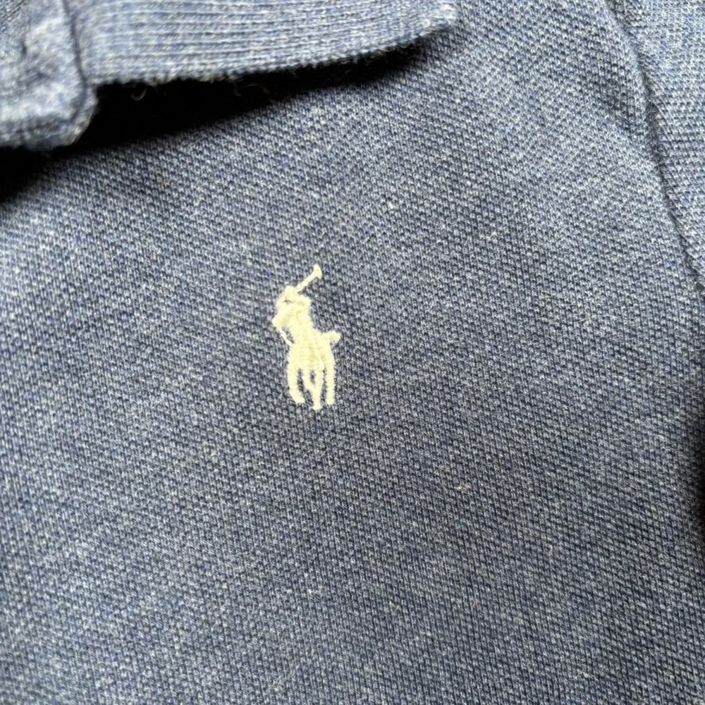 Girls Polo Ralph Lauren Blue Short Sleeve Polo Shirt Size 6‎